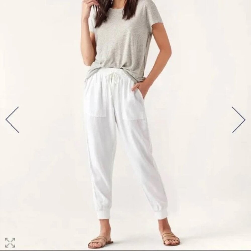 NWOT Splendid Lakeside Jogger, White, M